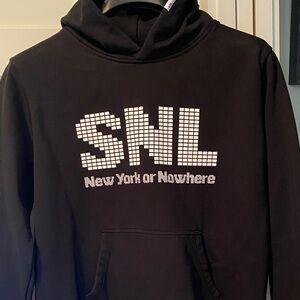 Black SNL Graphic Hoodie for Men NYON